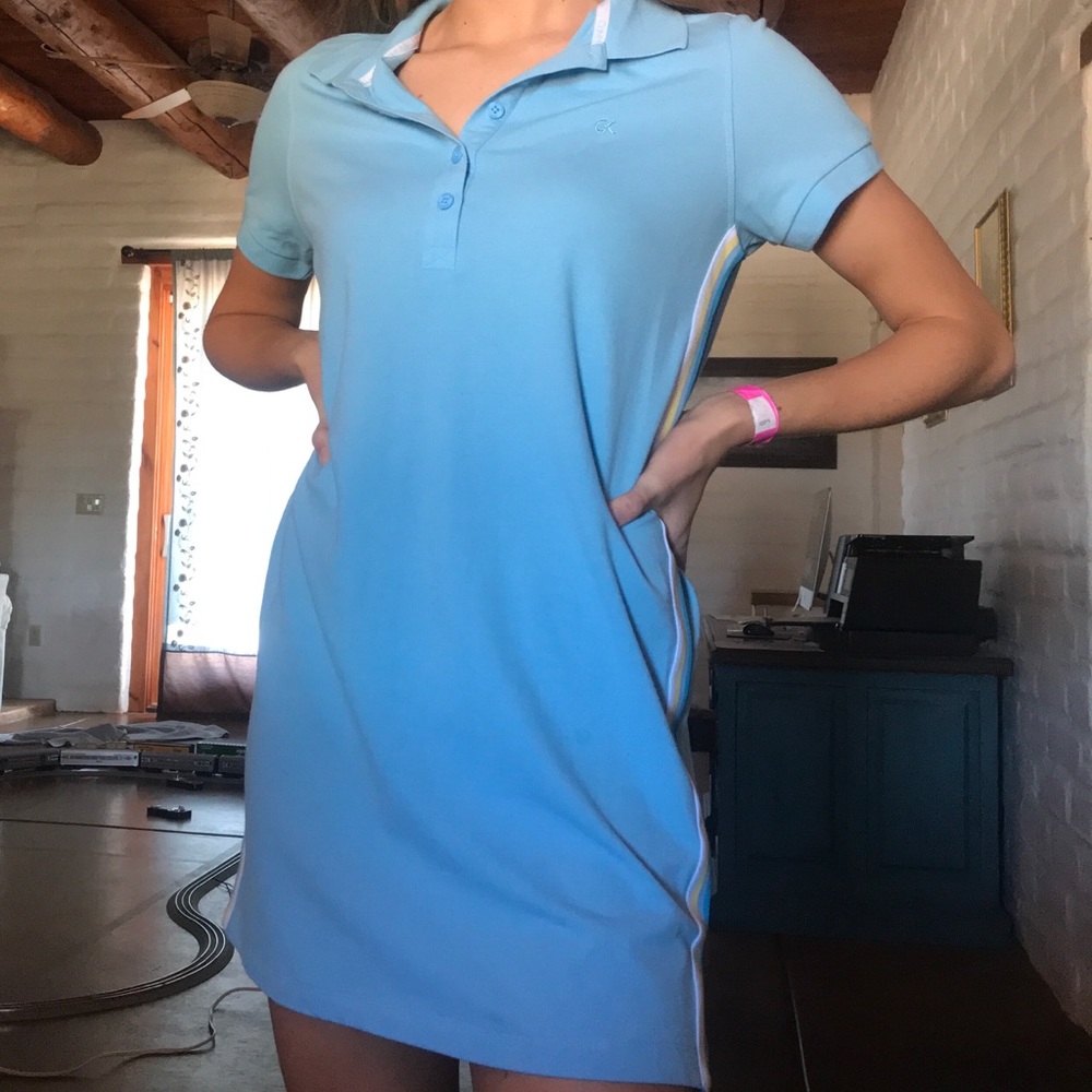Calvin Klein collared dress